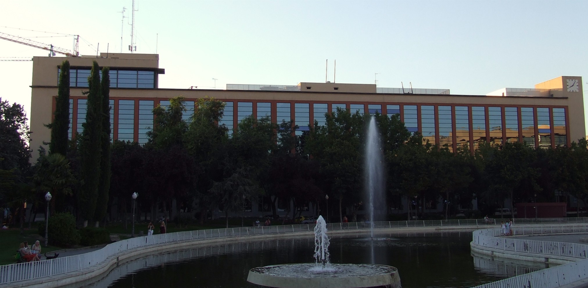 Exterior de los juzgados de Móstoles en una fotografía de 2007